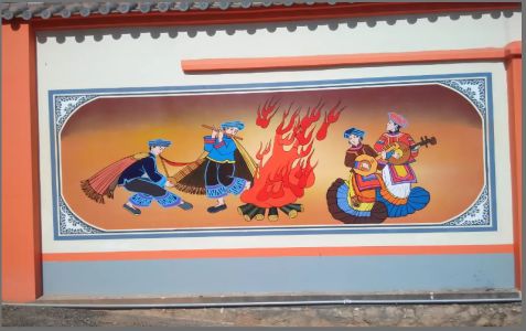蒲江地方特色文化墙